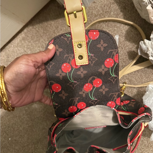 Cherry Print Women\'s Backpack main image 10